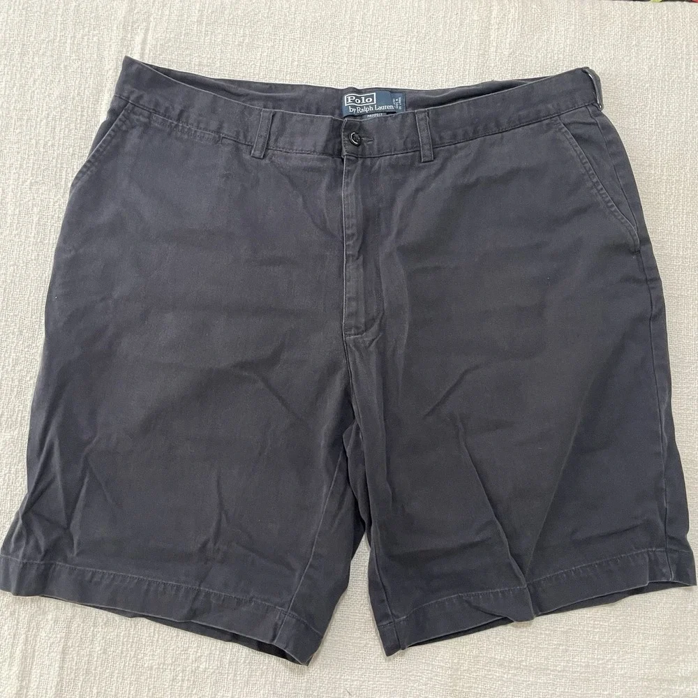 Polo Ralph‎ Lauren Short Classic Fit Mens Chino Cargo Shorts Navy Blue